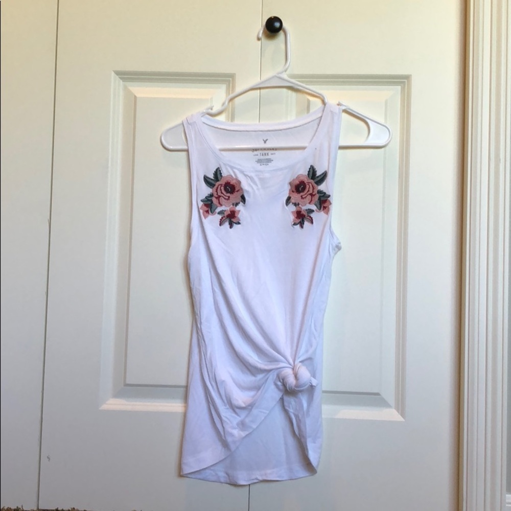 American Eagle Floral tank